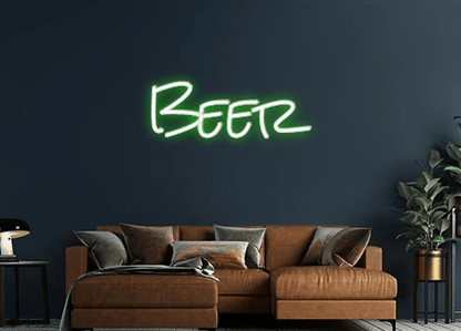 Design Your Own Sign Beer