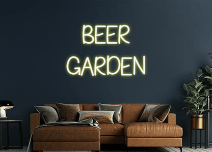 Design Your Own Sign Beer
Garden