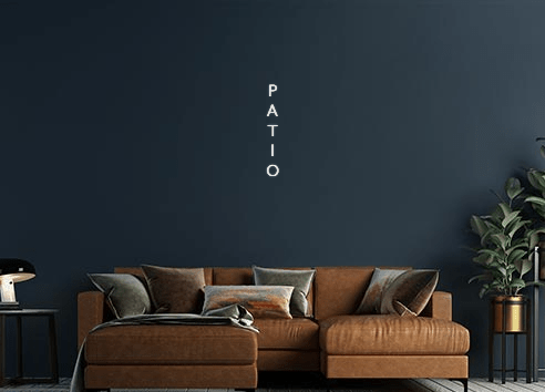 Design Your Own Sign P
A
T
I
O