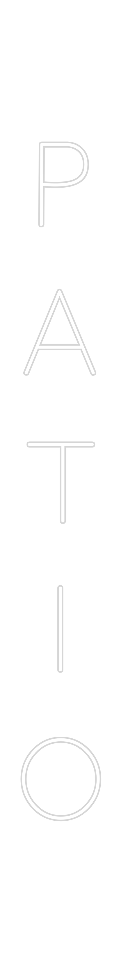 Design Your Own Sign P
A
T
I
O