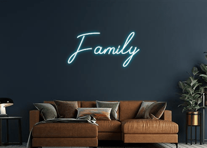 Design Your Own Sign Family