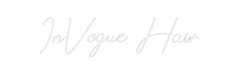 Design Your Own Sign InVogue Hair