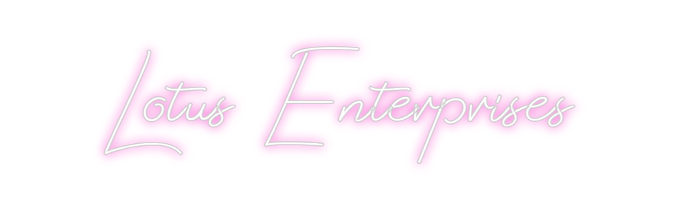 Design Your Own Sign Lotus Enterpr...