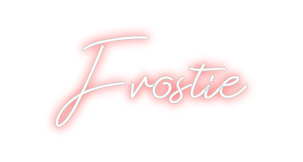 Design Your Own Sign Frostie