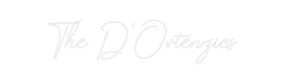 Design Your Own Sign The D'Ortenzios