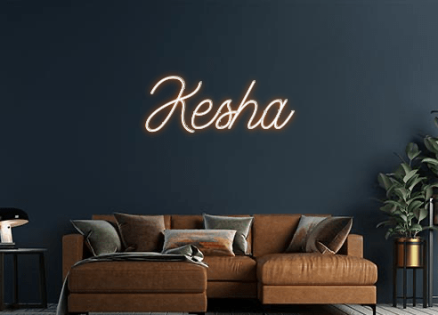 Design Your Own Sign Kesha
