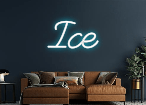 Design Your Own Sign Ice