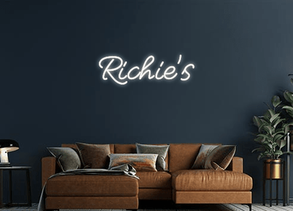 Design Your Own Sign Richie's