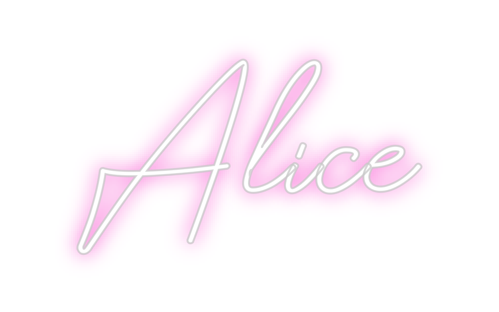 Design Your Own Sign Alice