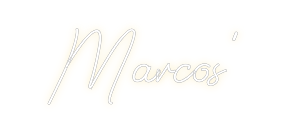 Design Your Own Sign Marcos'