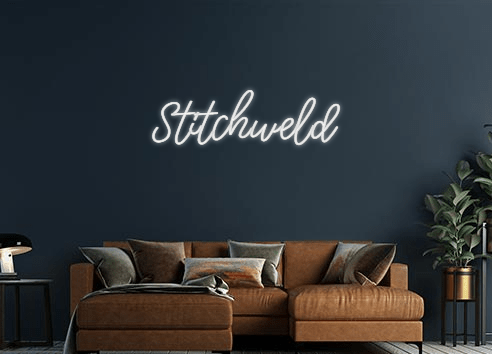 Design Your Own Sign Stitchweld