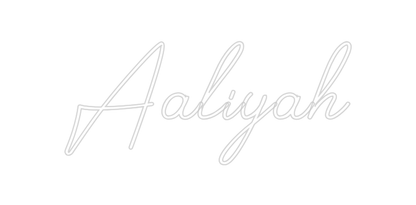 Design Your Own Sign Aaliyah