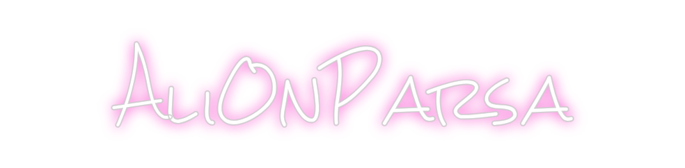 Design Your Own Sign AliOnParsa