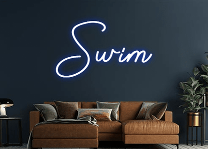 Design Your Own Sign Swim