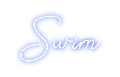 Design Your Own Sign Swim