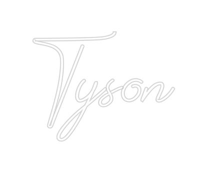 Design Your Own Sign Tyson