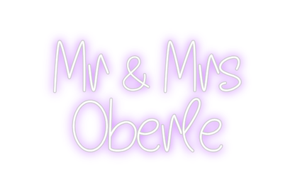 Design Your Own Sign Mr & Mrs
 Obe...