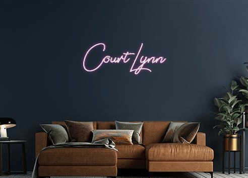 Design Your Own Sign CourtLynn