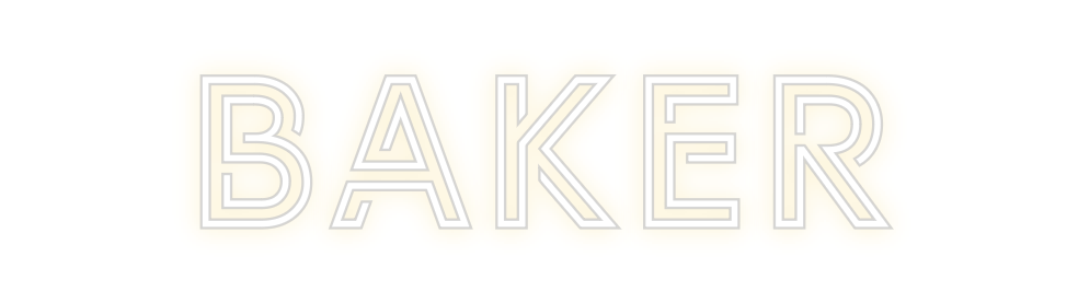 Design Your Own Sign baker