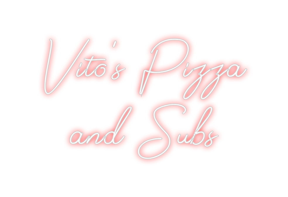 Design Your Own Sign Vito's Pizza
...