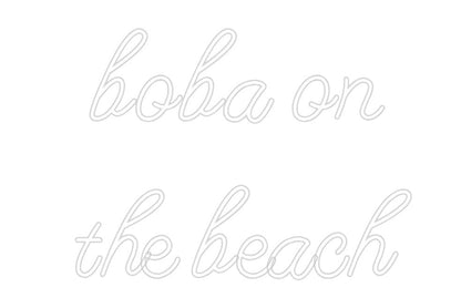 Design Your Own Sign boba on
the ...