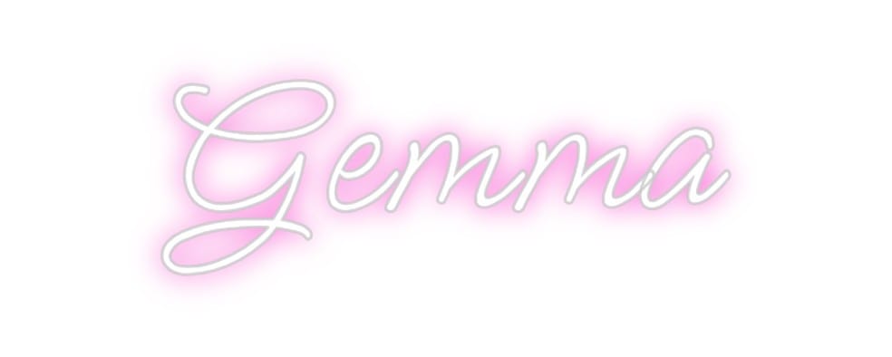 Design Your Own Sign Gemma