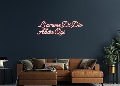 Design Your Own Sign L'amore Di Di...