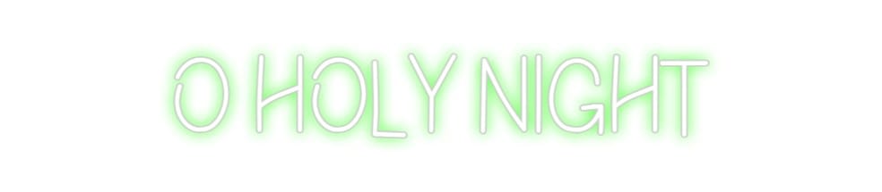 Design Your Own Sign O HOLY NIGHT