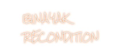 Design Your Own Sign BINAYAK 
REC...