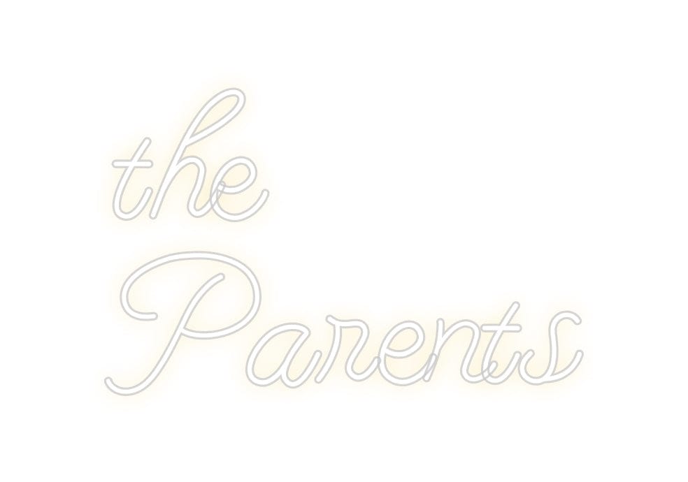 Design Your Own Sign the
Parents