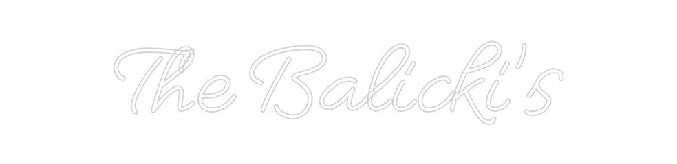 Design Your Own Sign The Balicki's