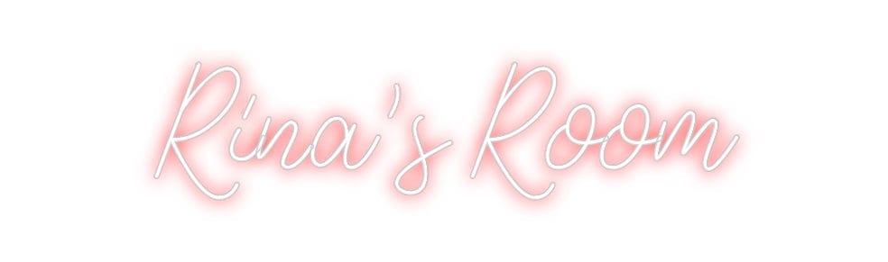 Design Your Own Sign Rina’s Room