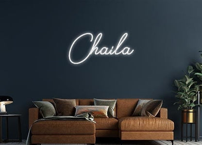Design Your Own Sign Chaila