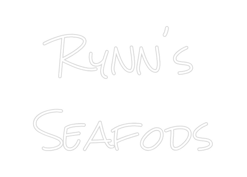 Design Your Own Sign Rynn's 
Seaf...