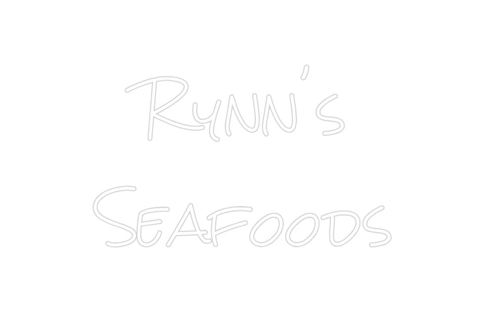 Design Your Own Sign Rynn's
Seafo...