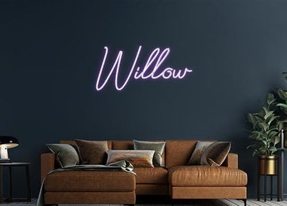Design Your Own Sign Willow