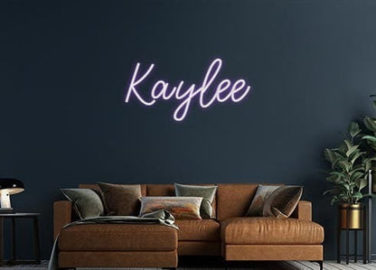 Design Your Own Sign Kaylee