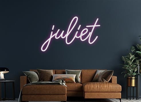 Design Your Own Sign juliet