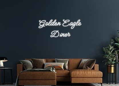 Design Your Own Sign Golden Eagle ...