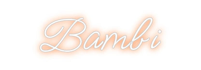 Design Your Own Sign Bambi