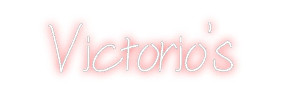 Design Your Own Sign Victorio's