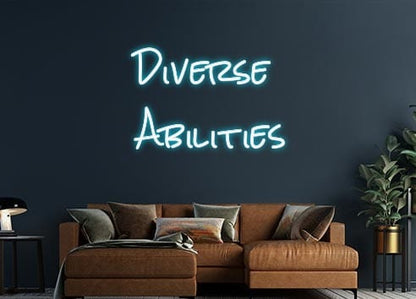 Design Your Own Sign Diverse
Abil...