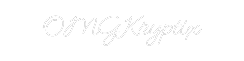 Design Your Own Sign OMGKryptix