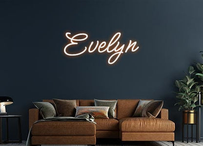 Design Your Own Sign Evelyn