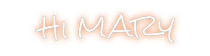 Design Your Own Sign hi mary