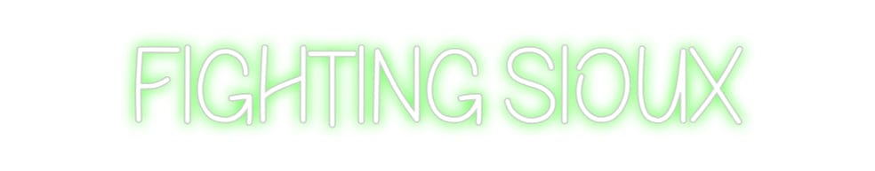 Design Your Own Sign Fighting Sioux