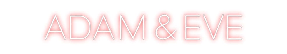 Design Your Own Sign ADAM & EVE