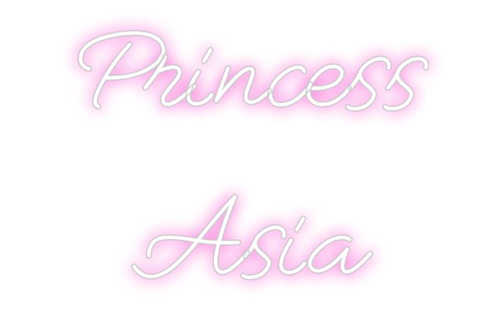 Design Your Own Sign Princess
Asia