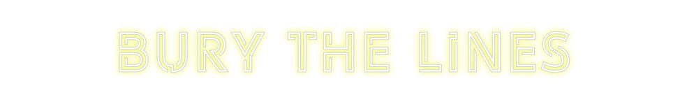 Design Your Own Sign Bury the lines