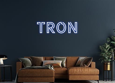 Design Your Own Sign TRON